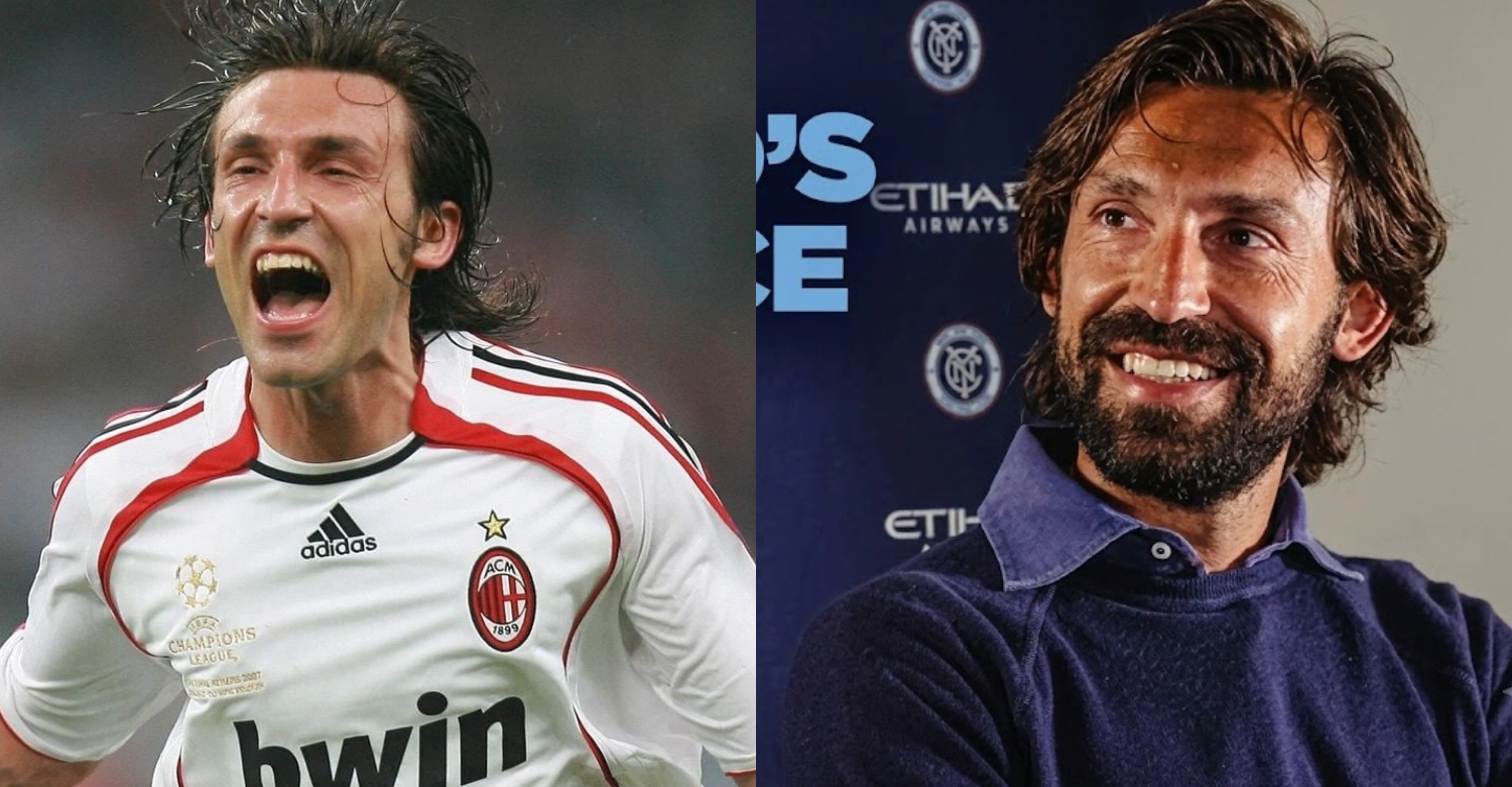 andrea pirlo before and after